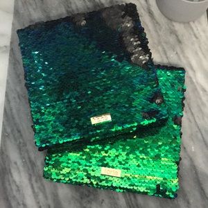 sold 2 EMPTY LARGE TARTE MERMAID SEQUID PALETTES